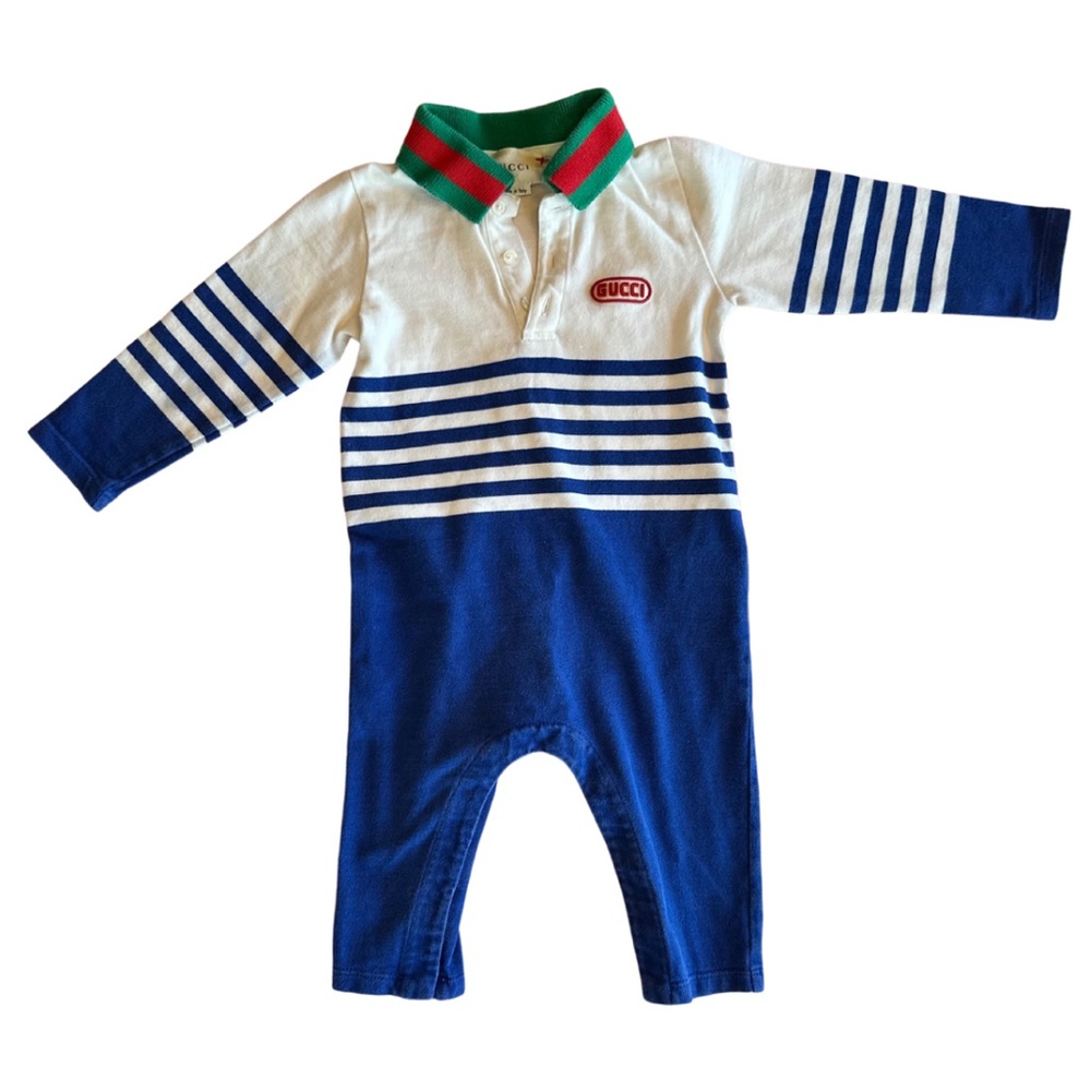 Gucci Boys Onesie Long Sleeve/Pants